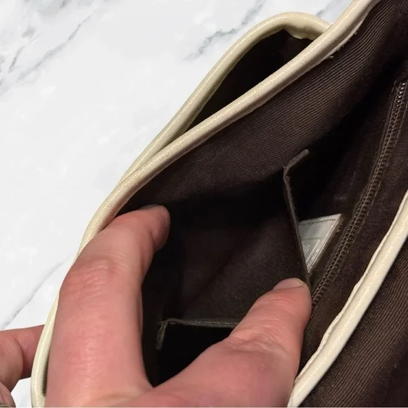 Coach Brown and Cream Crossbody Bag - Picture 13 of 13